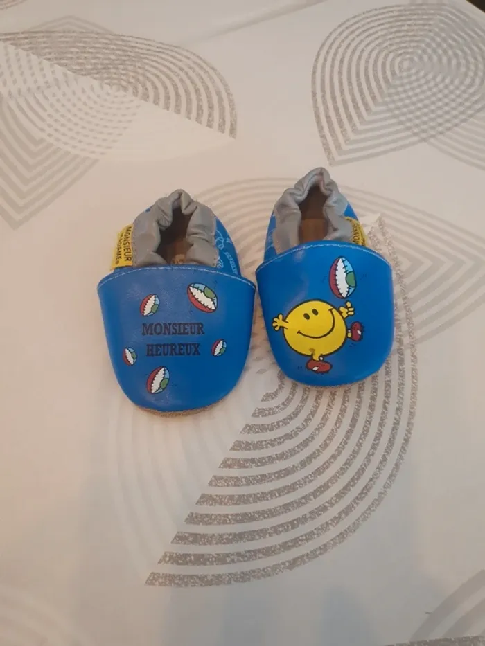 Chaussons cuir