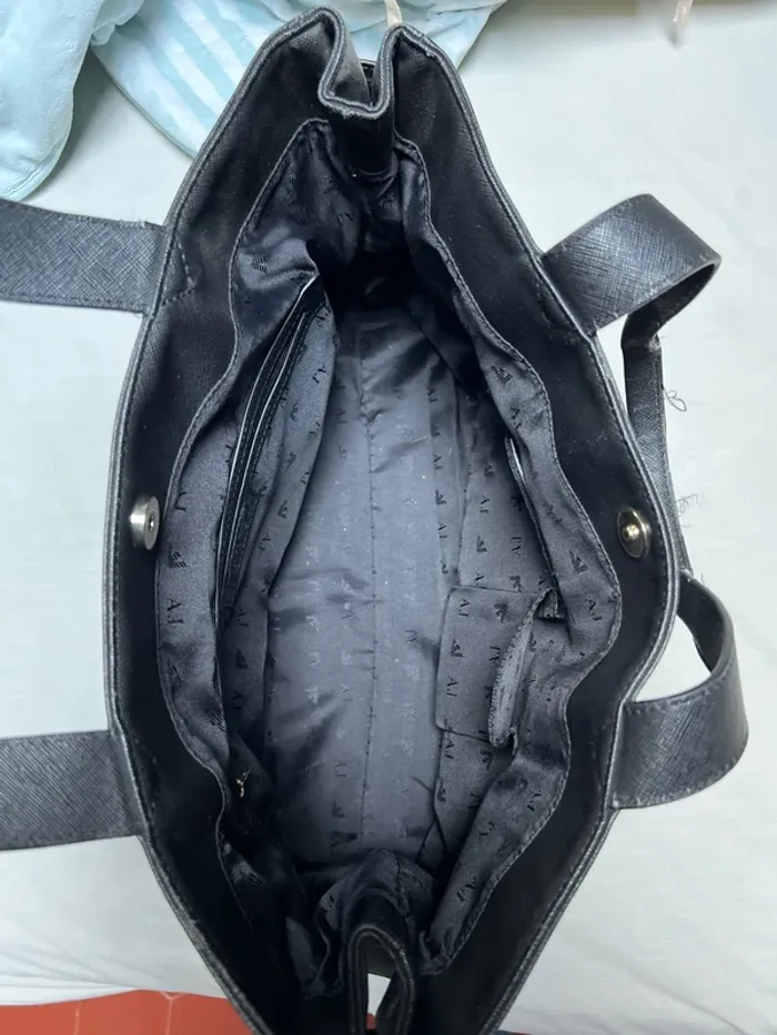 Sac Armani noir - photo numéro 6