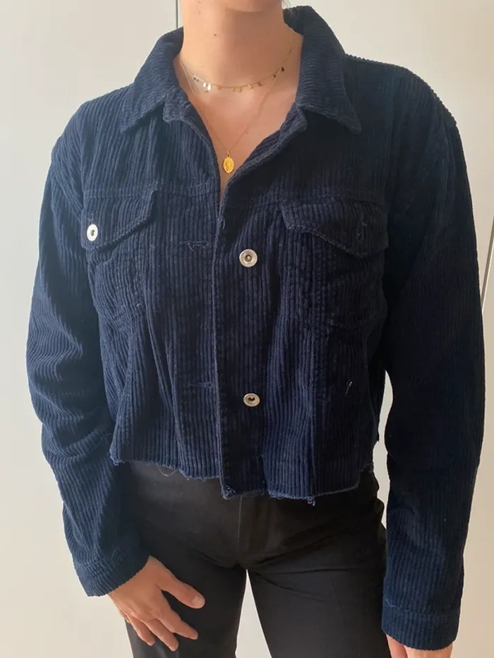 Veste velours Stradivarius - photo numéro 2