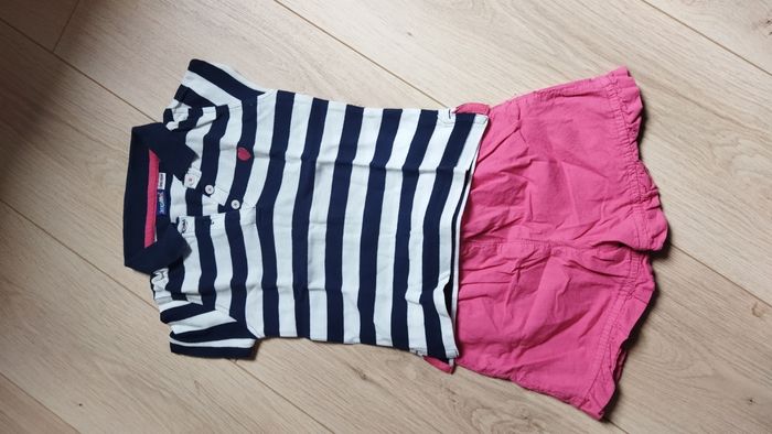 Ensemble polo short.