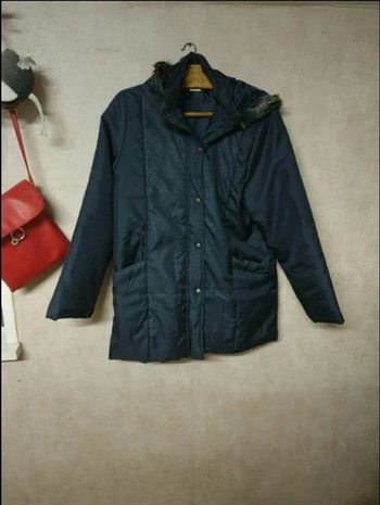 Parka long molletonné