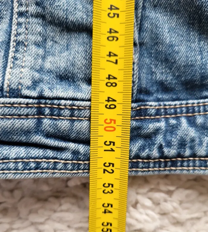 Veste en jean bleue claire Bershka Taille L ou 40 - photo numéro 13