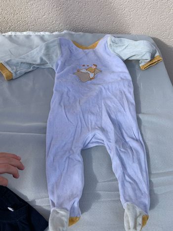 Pyjama velours garçon 6 mois