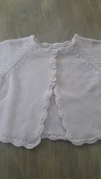 Gilet grain de blé 6 mois