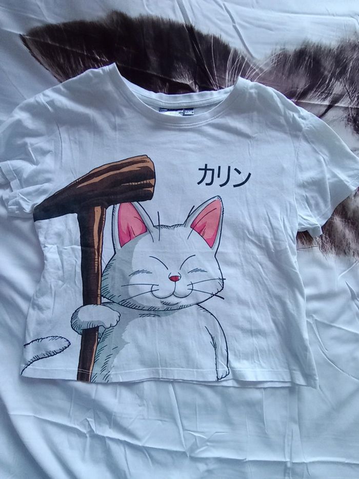 Tee shirt court dragon ball z 14 ans