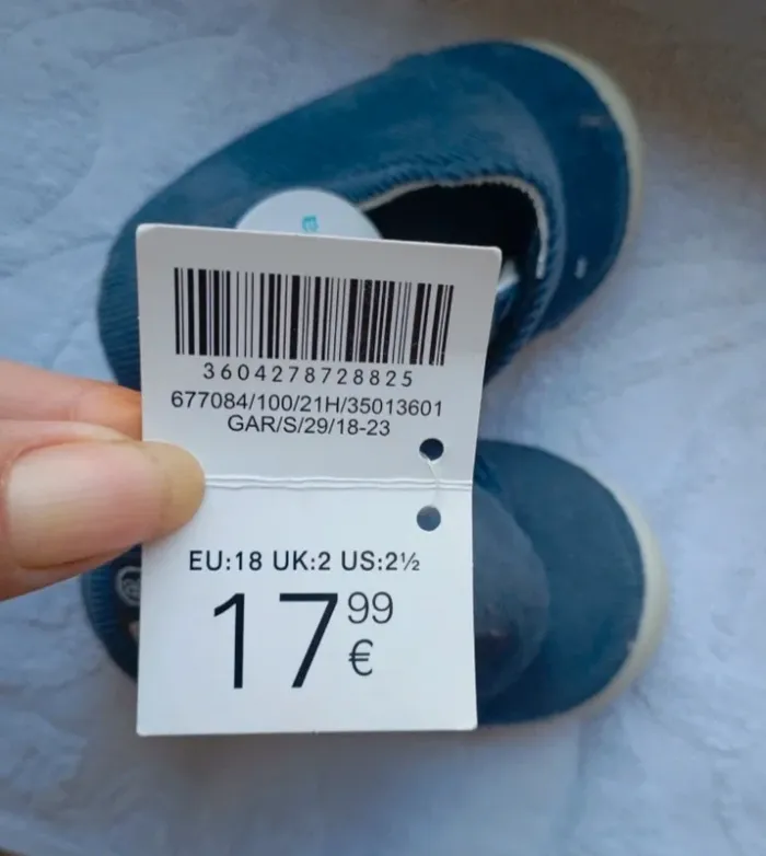 Chaussures souples bébé garçon Okaïdi Obaïbi – Pointure 18 | Neuf avec étiquette - photo numéro 5