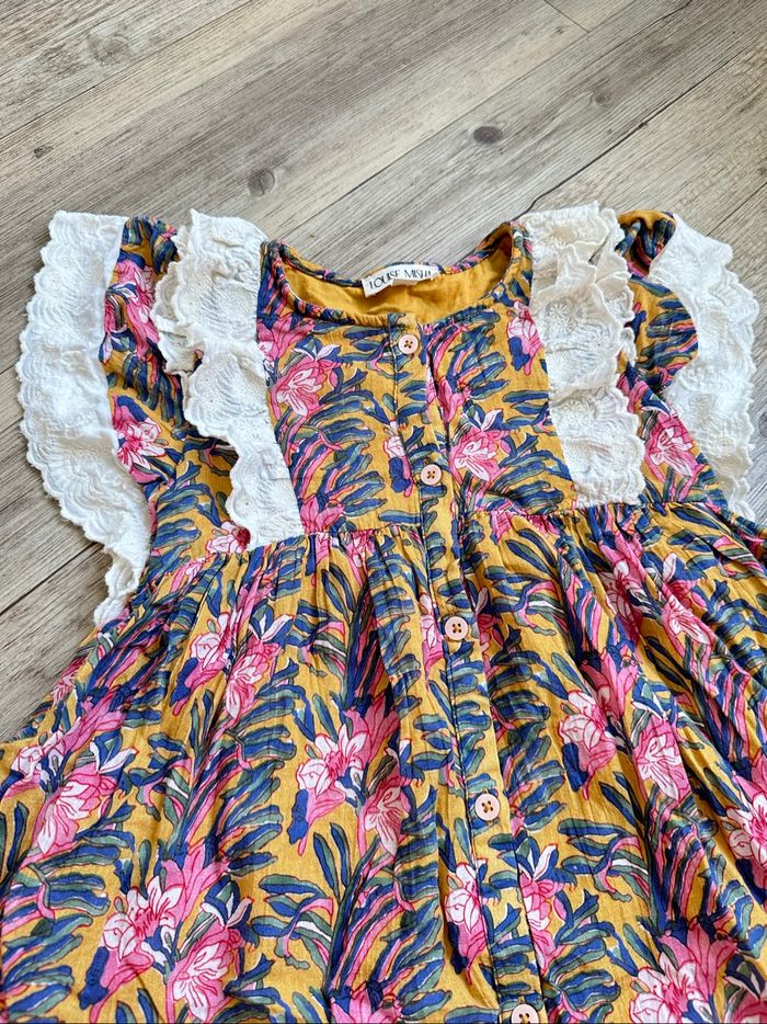 Robe à volants et à fleurs Louise Misha 4 ans - photo numéro 6