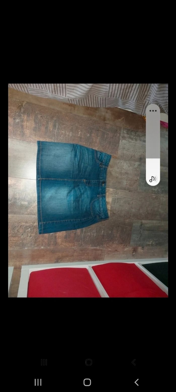 Jupe en jeans