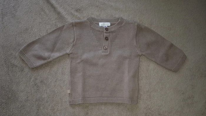 Pull fin garçon 1 mois