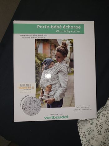 Porte bebe écharpe