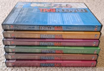 💿 Lot de 6 DVD Dragon Ball volumes 2 à 7 - neufs