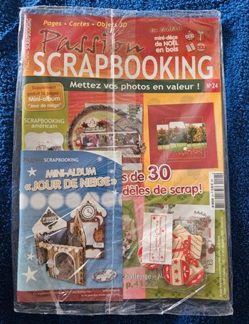 Revue Passion Scrapbooking n°24 neuf