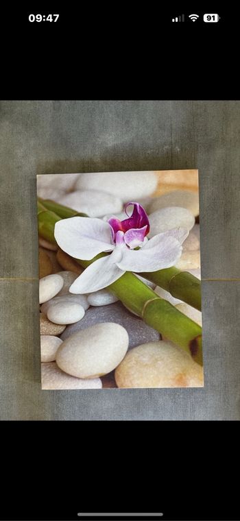 Tableau orchidée