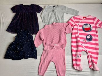 Lot vêtement bébé fille