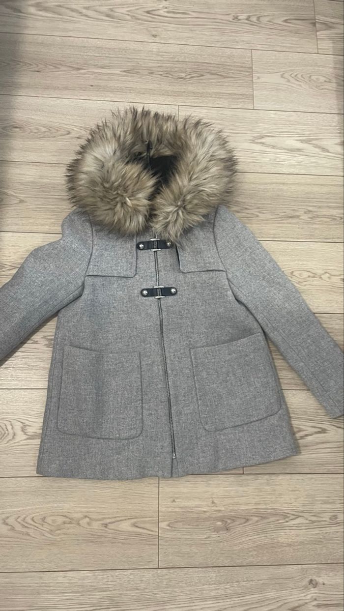 Manteau en laine zara - photo numéro 8