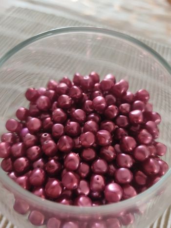 100g de perles violettes