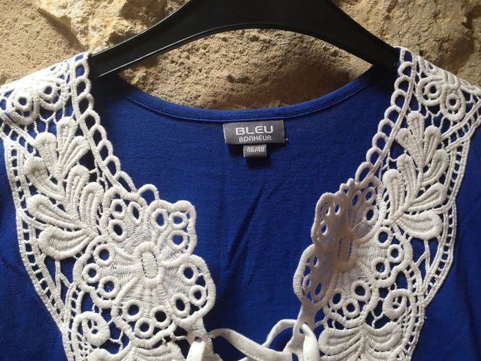 Tunique bleue taille 46/48 - photo numéro 2