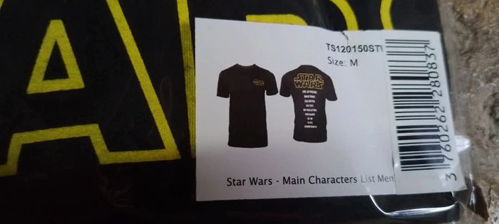 Ensemble de 2 tee-shirt Star Wars M - photo numéro 4