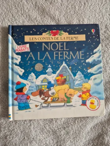 Livre Noël à la ferme .