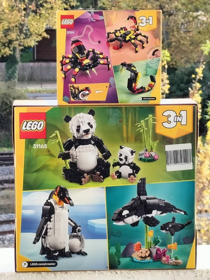 Lego creator l'araignée surprenante et la famille panda - photo numéro 3