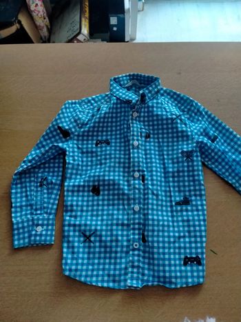 Chemise 3/4 ans 104 cm