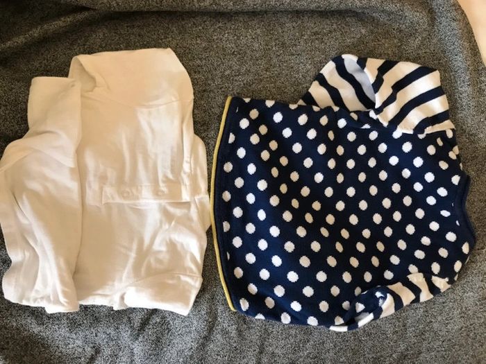 Tee-shirt manche longue col pull léger - photo numéro 2