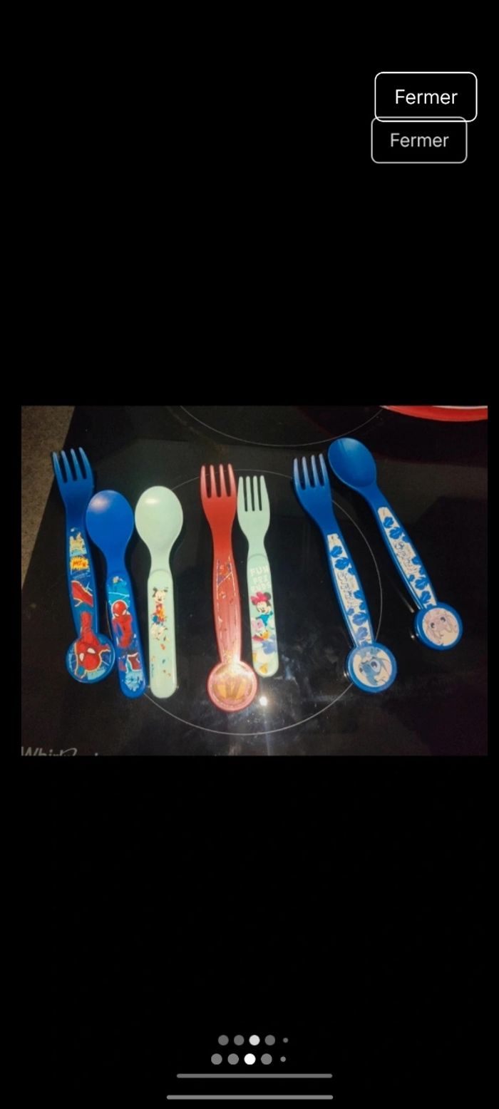 Lot accessoires repas enfant - photo numéro 3