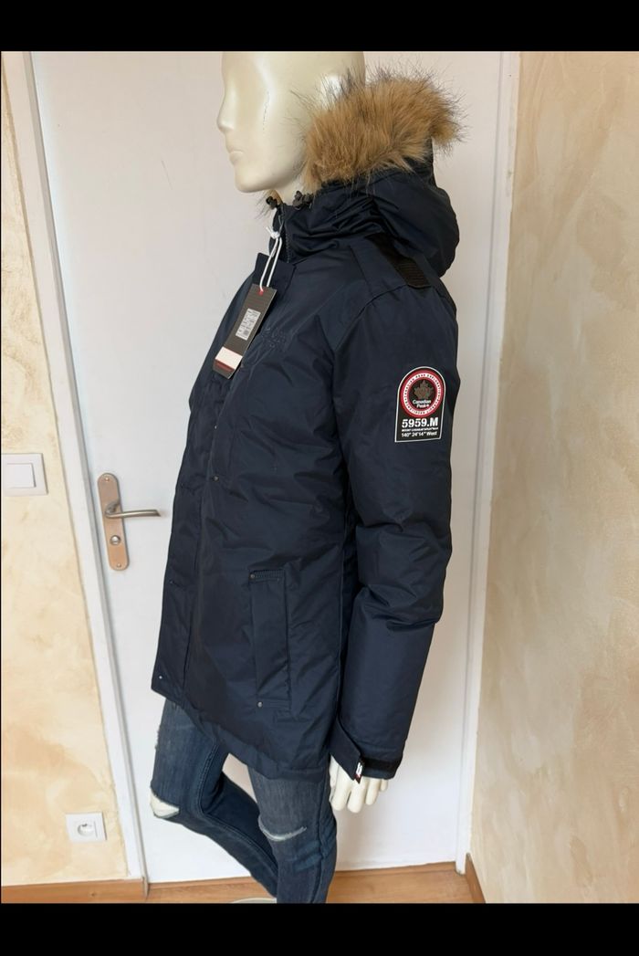 Parka Canadian Peak femme – Taille M/38 – bleu marine – Neuf avec étiquette - photo numéro 3