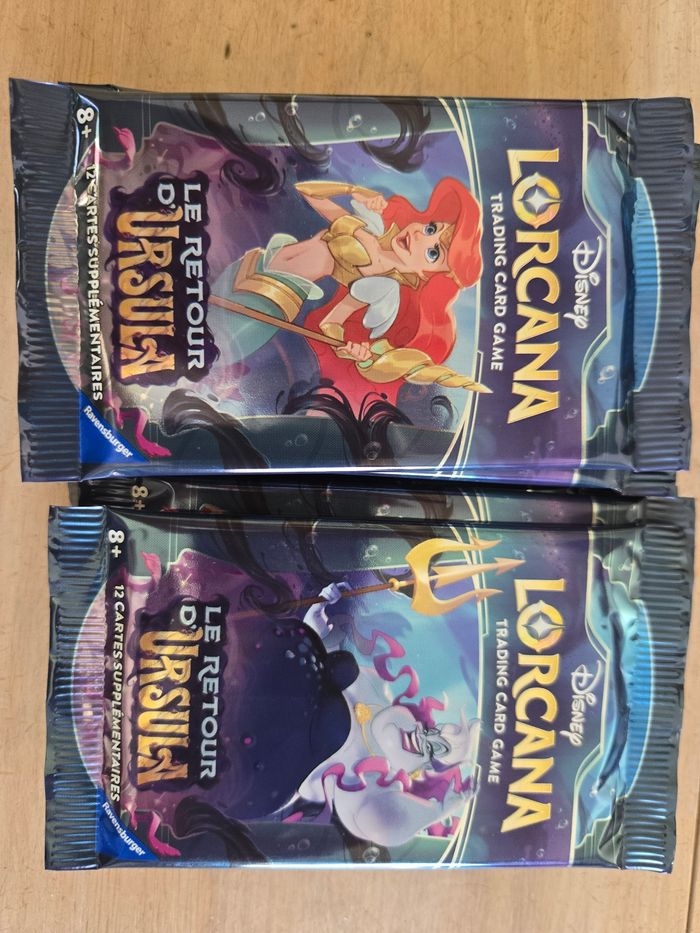 Lorcana lot de 13 boosters le Retour d'Ursula en VF