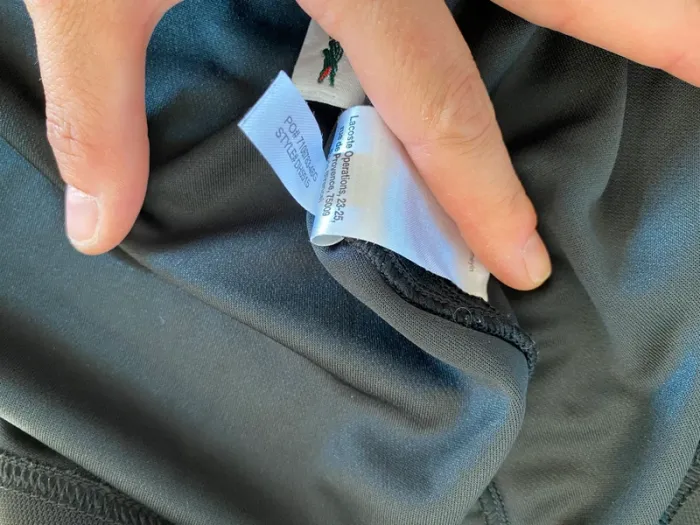 Polo Lacoste Sport Dry Fit Noir Taille FR 5 (XL) État parfait 🔥 - photo numéro 8