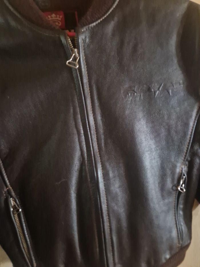 Veste en cuir royal wear - photo numéro 6