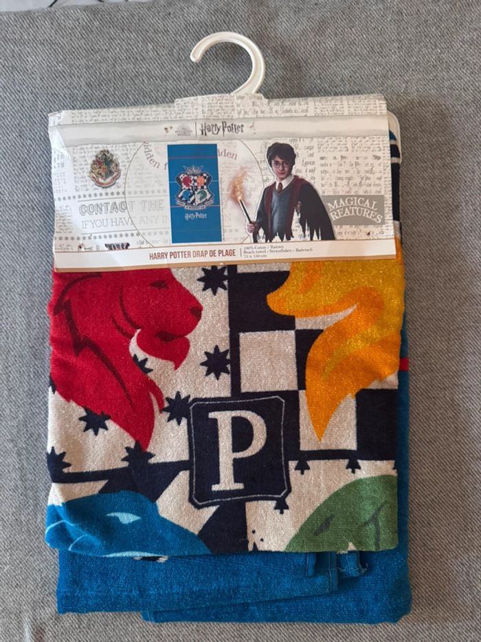 Drap de bain harry potter