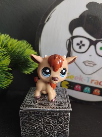 Lps00799 My Littlest Petshop Pet Shop LPS hasbro Authentic Goat Chèvre 1952