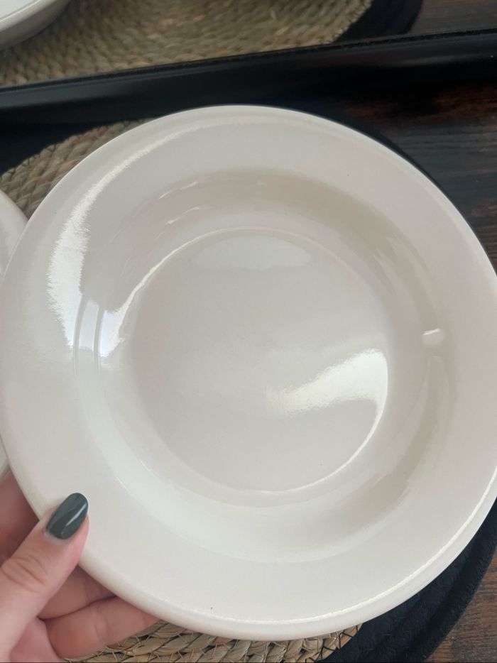 Lot de 2 assiettes creuses - photo numéro 3