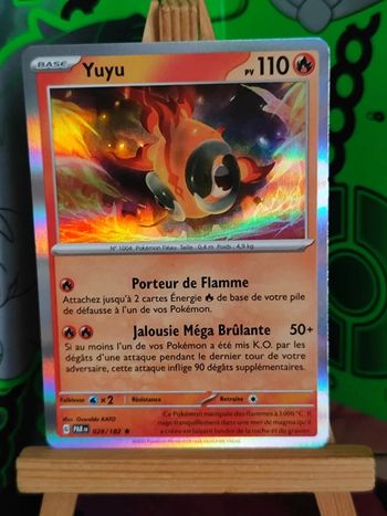 Yuyu holo rare 29/182 faille paradoxe