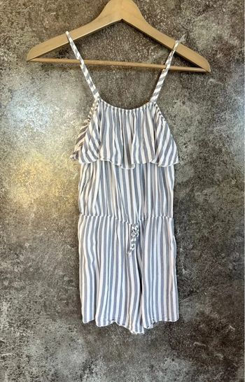 Combishort marinière femme taille XS Women sailor jumpsuit Matrosenoverall Damen