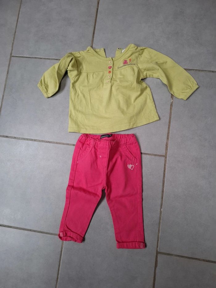 Haut manches longues et pantalon