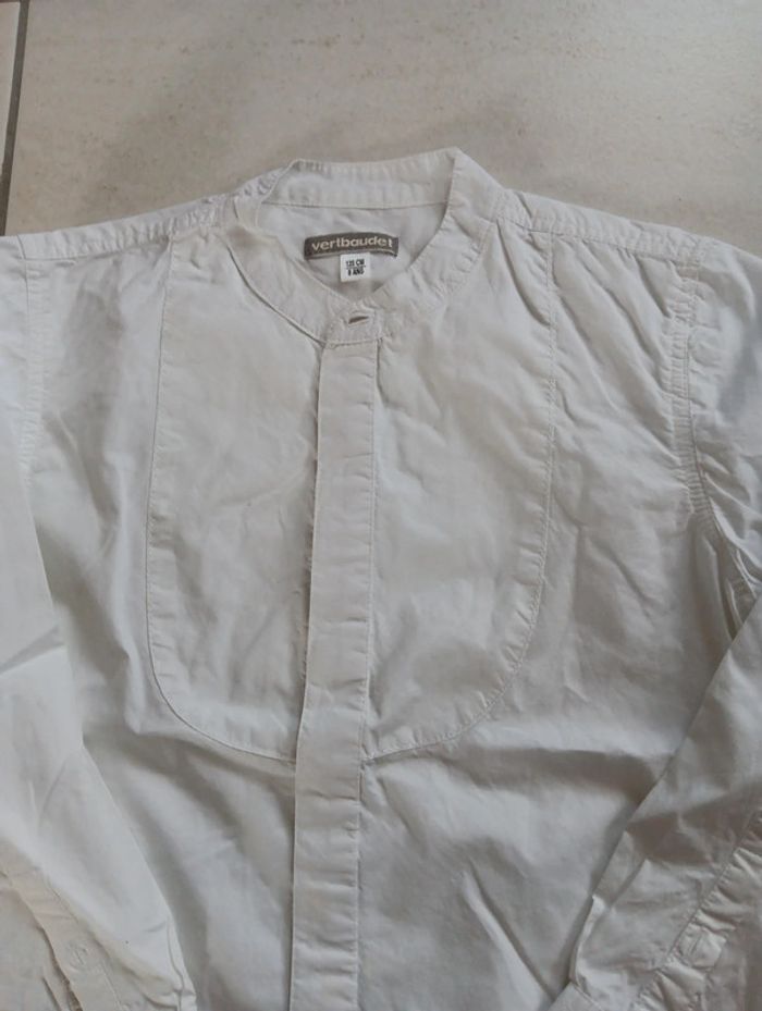 Chemise blanche taille 8 ans Vert Baudet - photo numéro 2