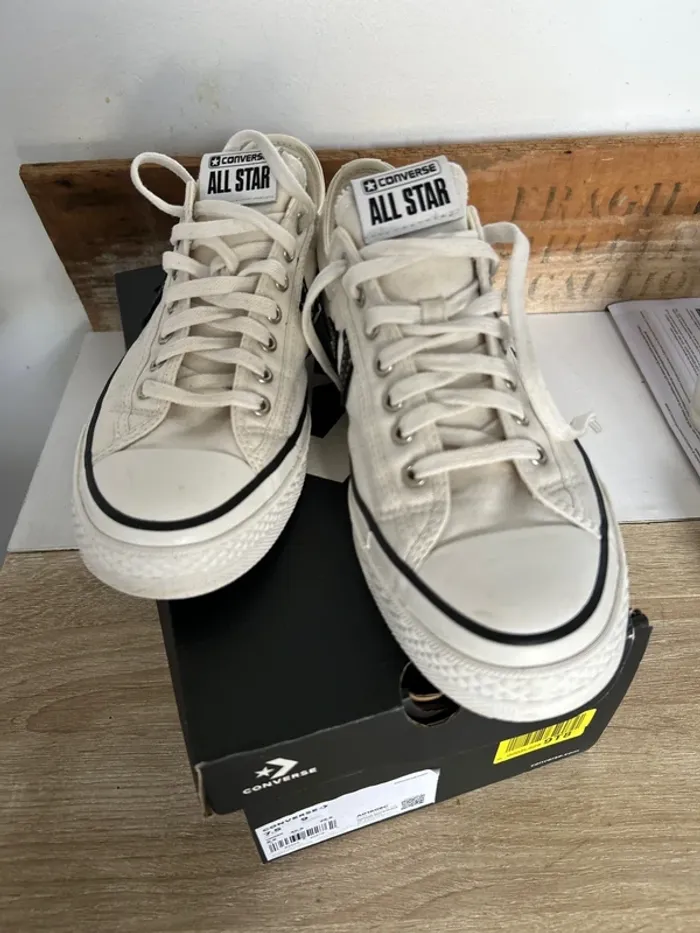 Converse 40,5 blanches