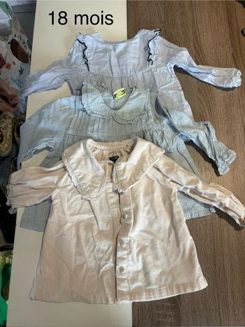 Chemise 18 mois