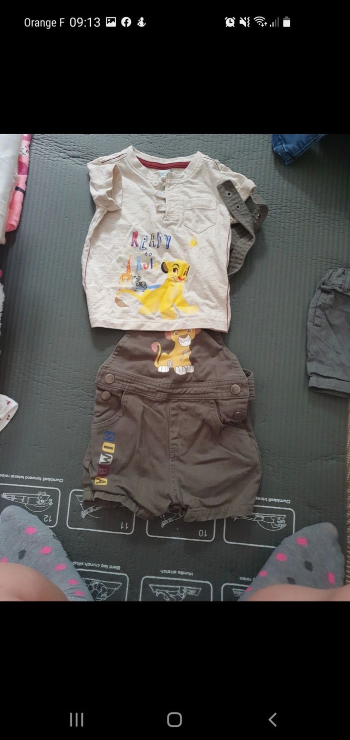 Ensemble salopette symba