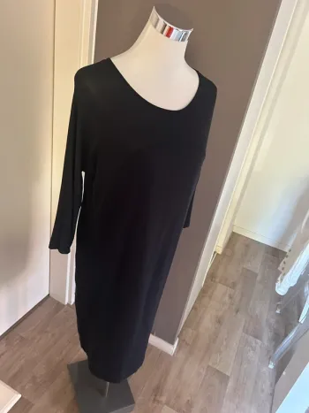 Cos robe longue midi moulante  noir taille S /36