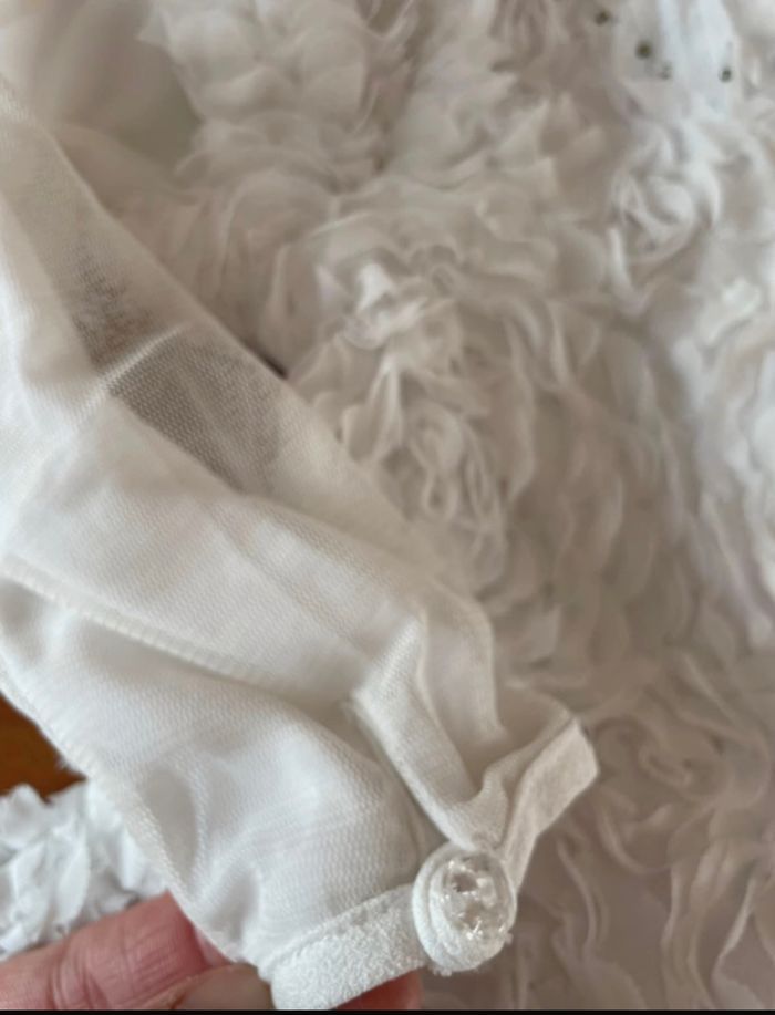 Robe catimini 2 ans blanche - photo numéro 4