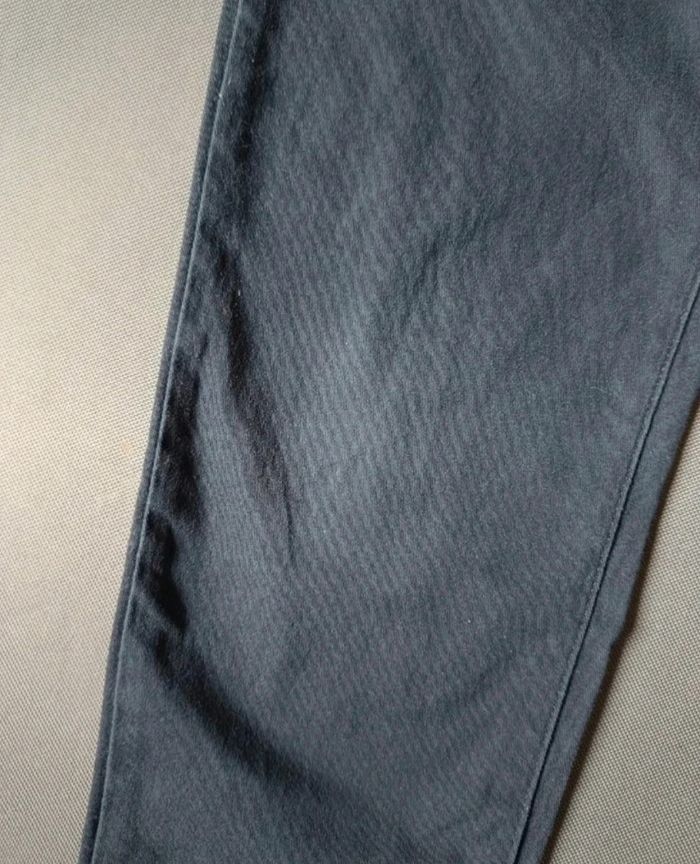 Pantalon en coton bleu marine - photo numéro 5