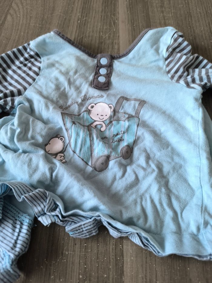 Tee shirt manches longues 6 mois - photo numéro 4