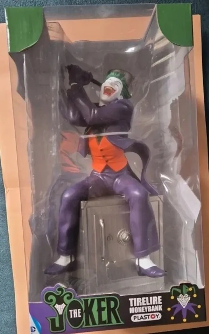 🃏 Figurine-Tirelire The Joker – Plastoy DC Comics - photo numéro 4