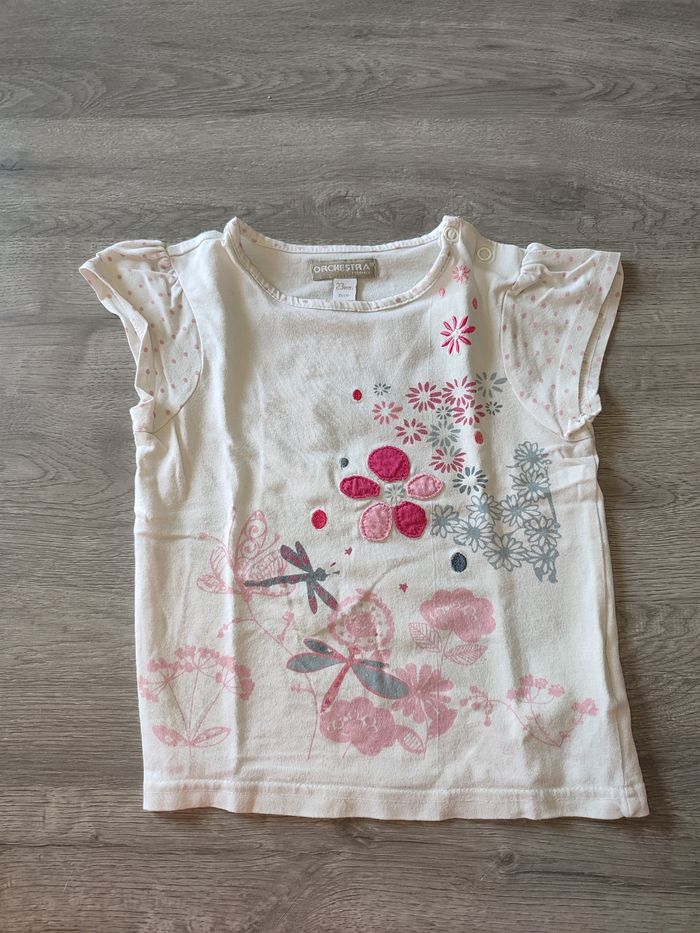 T-shirt fille 2 ans