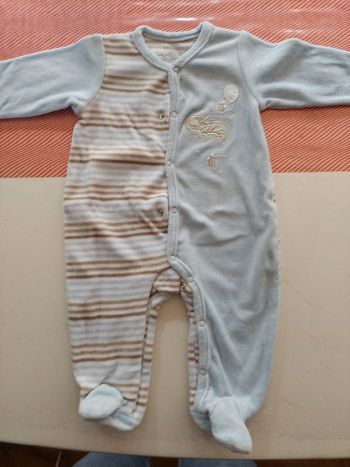 Pyjama velours 6mois