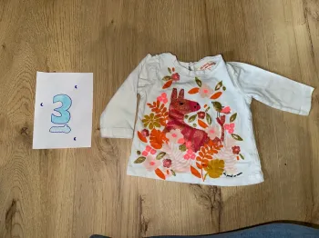 Tee shirt taille 3 mois