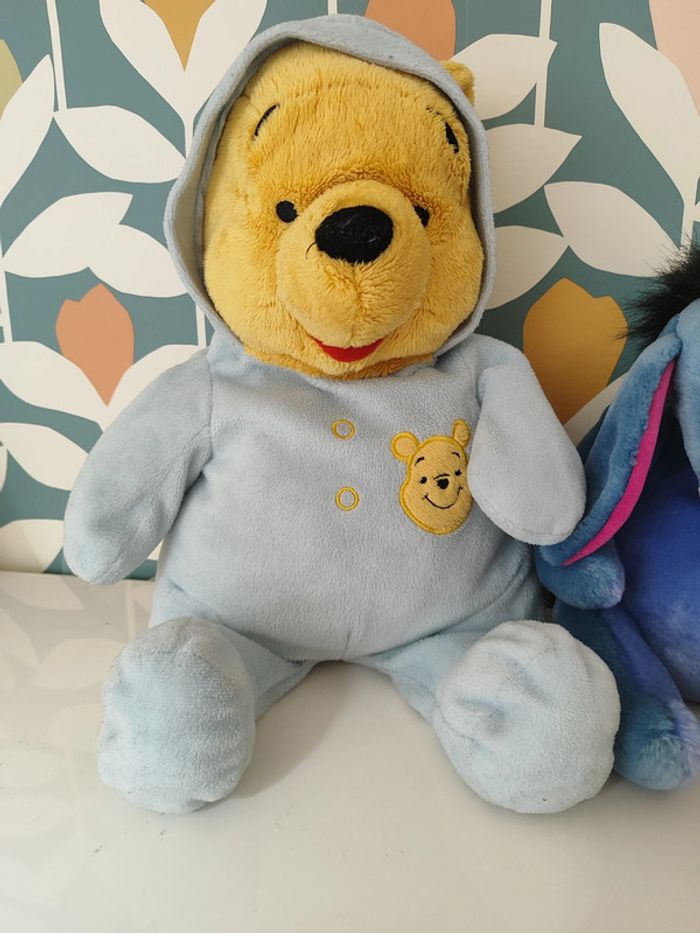 Peluche Winnie l'ourson Disney / bourriquet/ porcinet - photo numéro 2